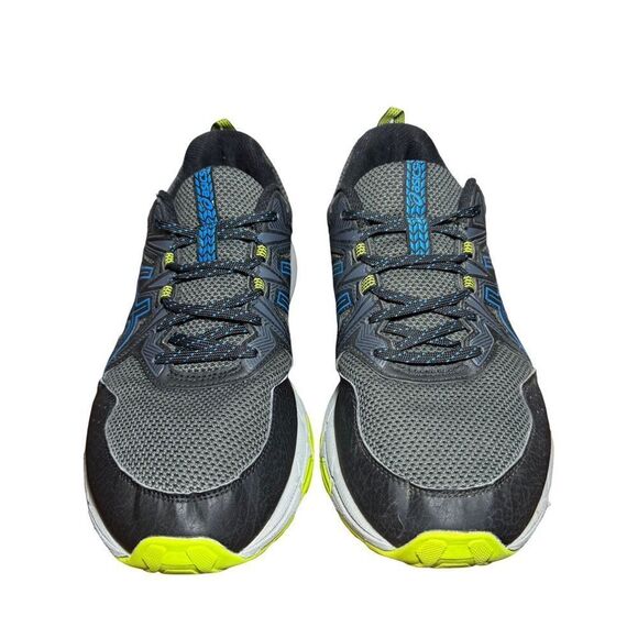 ASICS Gel-Venture 8 Black and Blue Trail Shoes size 9.5 main image 6